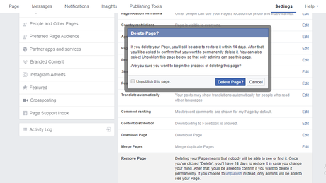How To Delete Facebook Page in 4 Steps How To Delete Facebook Page in 4 Steps