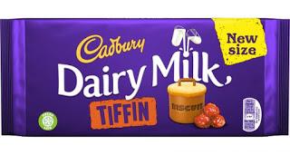 cadbury dairy milk tiffin large bar