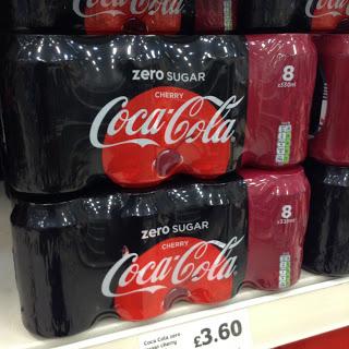 coke zero sugar free cherry