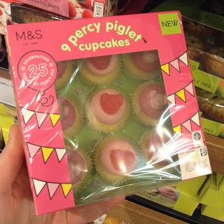M&S Percy Piglet Cupcakes