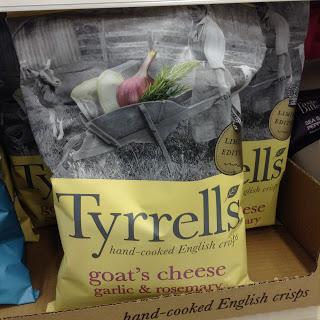 Tyrrell's Goat's Cheese Garlic & Rosemary Limited Edition