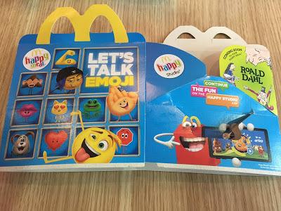 Today's Review: The Emoji Movie Happy Meal Box