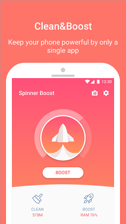 Spinner Boost-free,small,fast,power clean Spinner Boost-free,small,fast,power clean