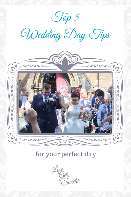 top 5 tips for the perfect wedding day from a professional wedding videographer in Lancashire