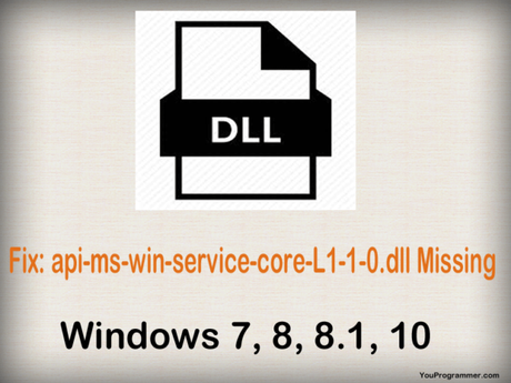 FIx: api-ms-win-service-core-L1-1-0.dll Missing FIx: api-ms-win-service-core-L1-1-0.dll Missing