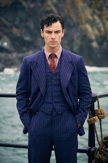 Philip Lombard’s Blue Chalkstripe Suit Philip Lombard’s Blue Chalkstripe Suit