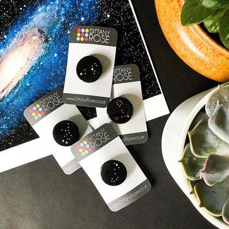 Dittany Rose Constellations Collection - Brooches Dittany Rose Constellations Collection - Brooches