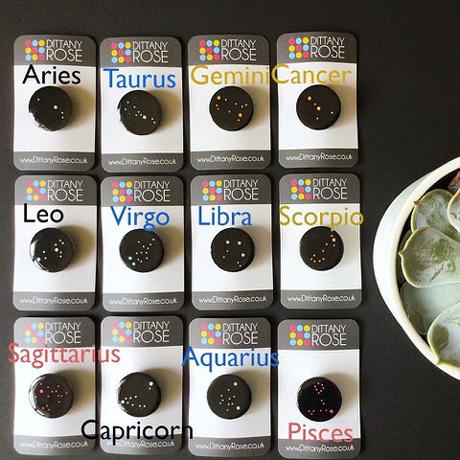 Dittany Rose Constellations Brooch Collection Dittany Rose Constellations Brooch Collection