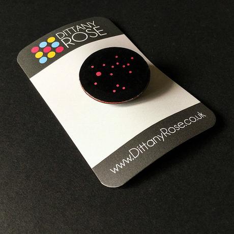 Dittany Rose Constellations Collection - Paper Brooch Dittany Rose Constellations Collection - Paper Brooch