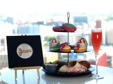 Summer of Music Afternoon Tea at Hilton Manchester
