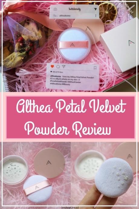 Althea Petal Velvet Powder Review | Sponsored