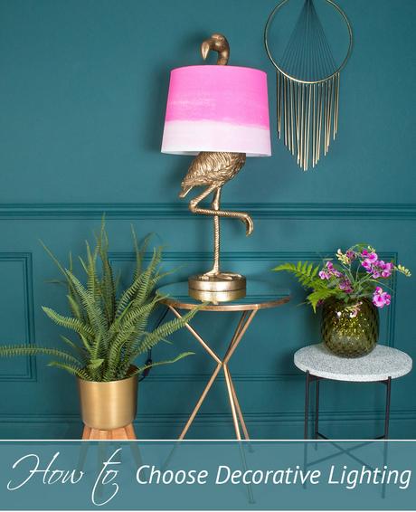 How to choose decorative lighting is certainly not rocket science, but I'm going to share a few crucial pointers to bear in mind. Check them out on the blog.