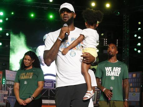 Pics: LeBron James Host Annual ‘We Are Family Reunion’ In Ohio Calls Donald Trump The “So Called President”