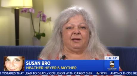 Heather Heyer’s mom Susan Bro refuses to speak to Donald Trump