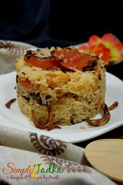 Mashkool Rice | Lebanese Cuisine