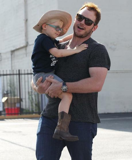 Chris Pratt Takes Son Jack To Church After Announcing Split  From Wife Anna Faris