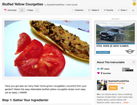 Featured again 4 times in a day @ Instructables!