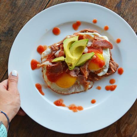 Simple and Savory Huevos Rancheros (gluten free, dairy free)