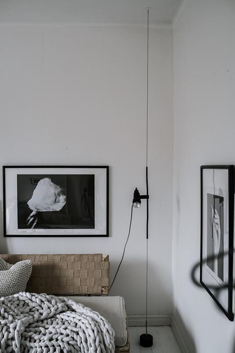 SPOTTED: The Parentesi Lamp in the bedroom The Parentesi Lamp used as a bedside lighting in the bedroom | Emma Fischer