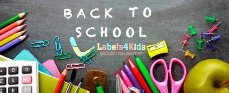 Back To School With Labels 4 Kids Back To School With Labels 4 Kids