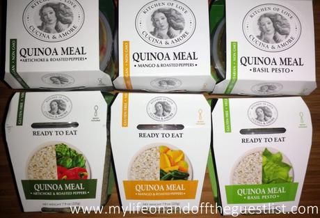 Who’s Ready-To-Eat? Cucina and Amore Quinoa Meals