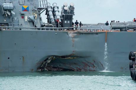 US Naval Ships collide ~ is it possible to avoid collisions ?
