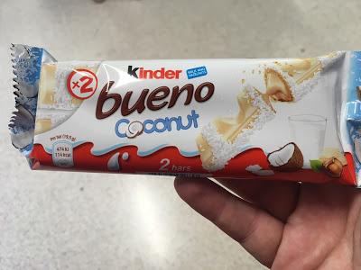Today's Review: Kinder Bueno Coconut