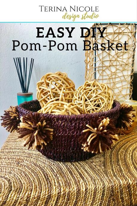 Easy DIY: CB2 Pom-Pom Basket Hack