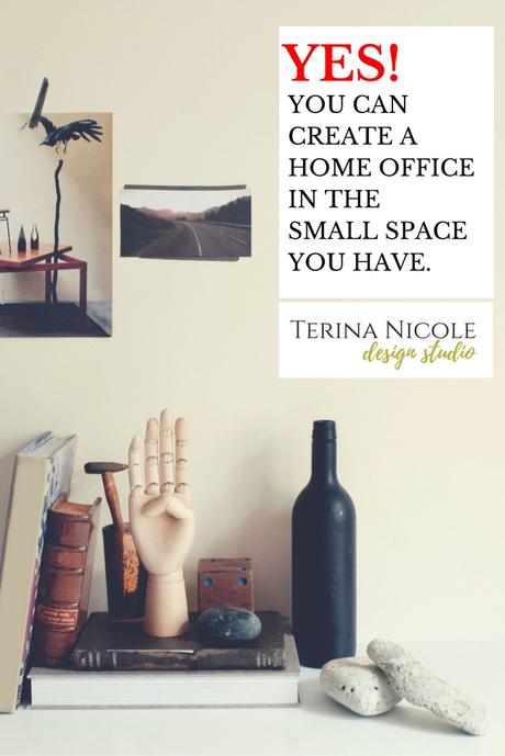 YES, You Can Create A Home Office in the Small Space You Have!