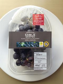 Marks & Spencer Seedless Sable Grapes 