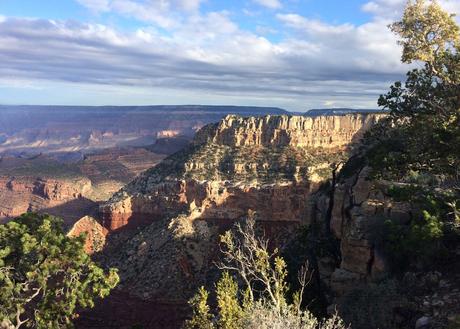 Patience pays off as we wait for the clouds to clear and allow some sunshine to paint the canyon walls.
