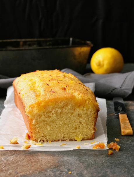 Easy lemon loaf with soaking syrup. 