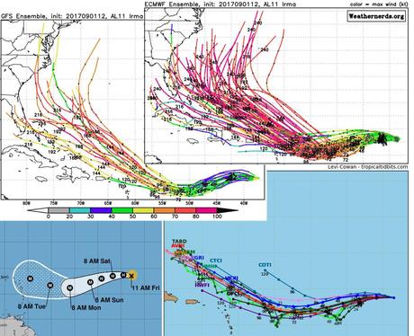 Weather resources for hurricane season Mike's Weather Page aggregate image sample from 1 September.