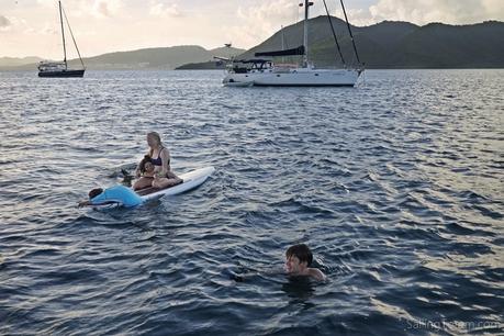 Weather resources for hurricane season kids SUP beneteau swimming