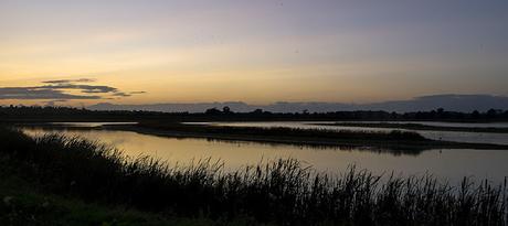 Sunset over Rutland Water