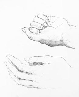 Fifty Hands and Fifty Feet: Drawing Exercise