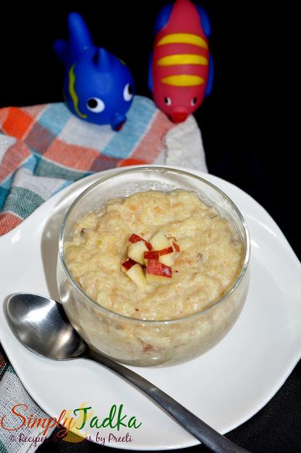 Apple Oats Porridge | Toddler Recipe