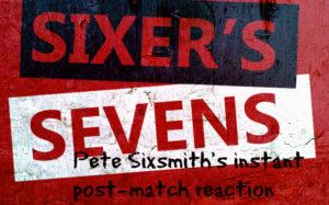 Sixer’s Sevens: SAFC 1 Sheffield United 2. Blades cut us to pieces. Sixer’s Sevens: SAFC 1 Sheffield United 2. Blades cut us to pieces.