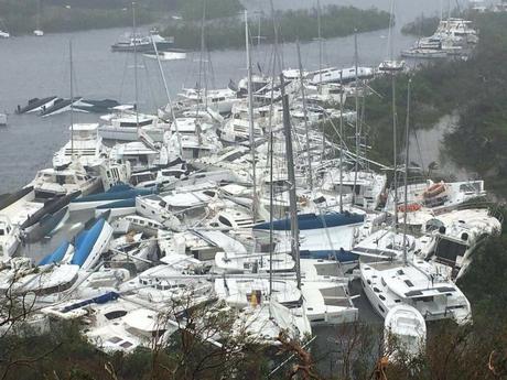 Hurricane Irma: sailing to safety, how you can help One of the early images circulating on social media