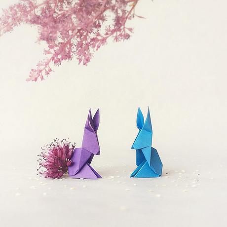 Wenche Lise Fossland - Origami Bunny Duo Wenche Lise Fossland - Origami Bunny Duo