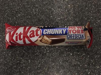 Today's Review: Kit Kat Chunky New York Cheesecake