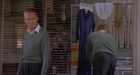 Jimmy Stewart’s Green Sweater in Vertigo Jimmy Stewart’s Green Sweater in Vertigo