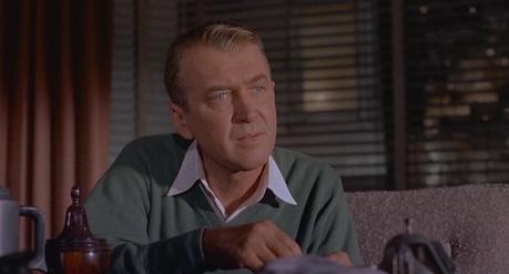 Jimmy Stewart’s Green Sweater in Vertigo Jimmy Stewart’s Green Sweater in Vertigo
