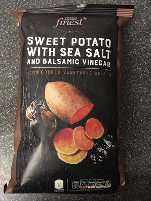 Today's Review: Tesco Finest Sweet Potato Crisps With Sea Salt And Balsamic Vinegar