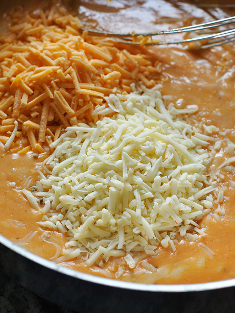 Buffalo Chicken Queso homemade queso dip