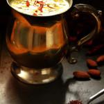 Kesar badam milk recipe, How to make kesar milk | Saffron almond flavoured milk