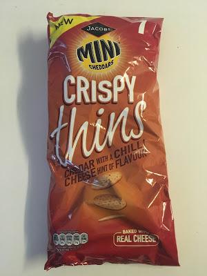 Today's Review: Mini Cheddars Crispy Thins With Chilli Cheese