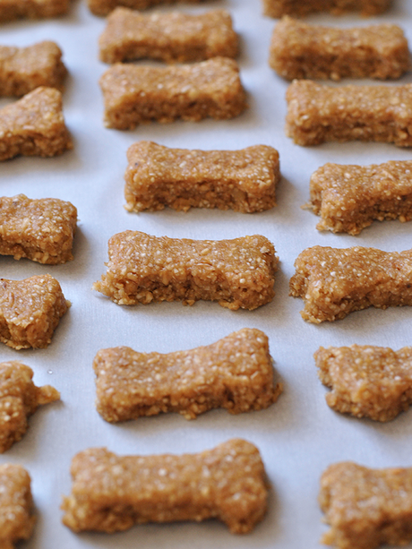 Homemade Peanut Butter Banana Dog Treats homemade dog biscuits
