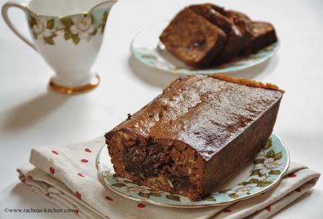 Chocolate protein cake recipe, How to make high protein bread | Eggless chocolate walnut protein cake