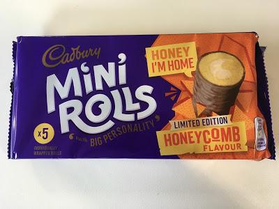 Today's Review: Cadbury Honeycomb Mini Rolls